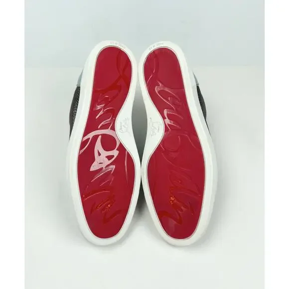 Size 9.5US - Christian Louboutin Multicolor High Top Sneakers Retail $1K!